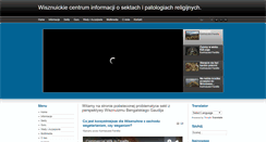Desktop Screenshot of mantrujcie.pl